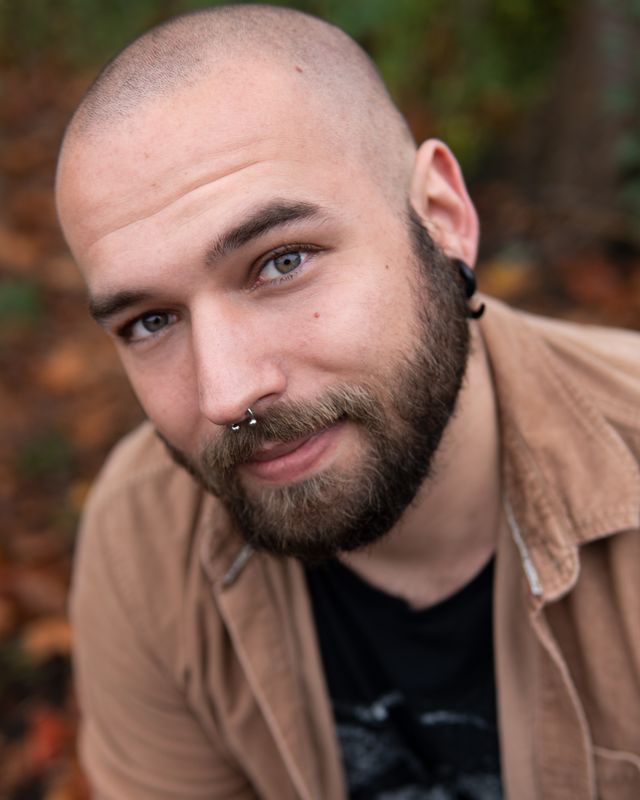Portrait eines Mannes mit Bart
